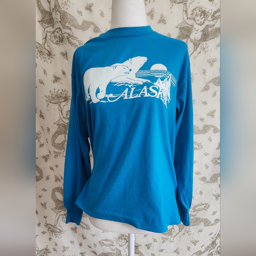 Single Stitch 80s Vintage Alaska Bears Sweatshirt